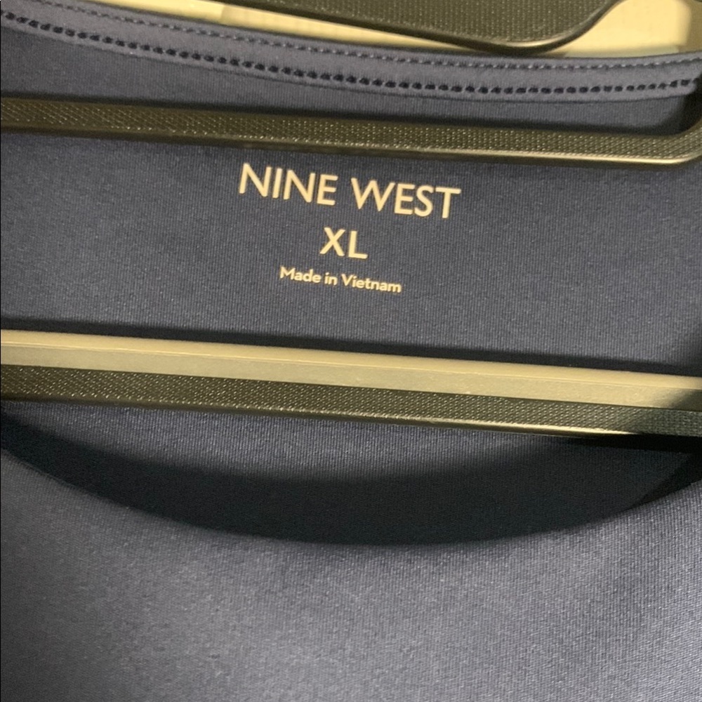 Nine West Women's Navy Blue Sleeveless Top - Picture 5 of 10